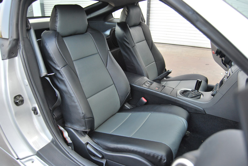 IGGEE S.LEATHER CUSTOM FIT SEAT COVER FOR 20032014 NISSAN 350Z eBay